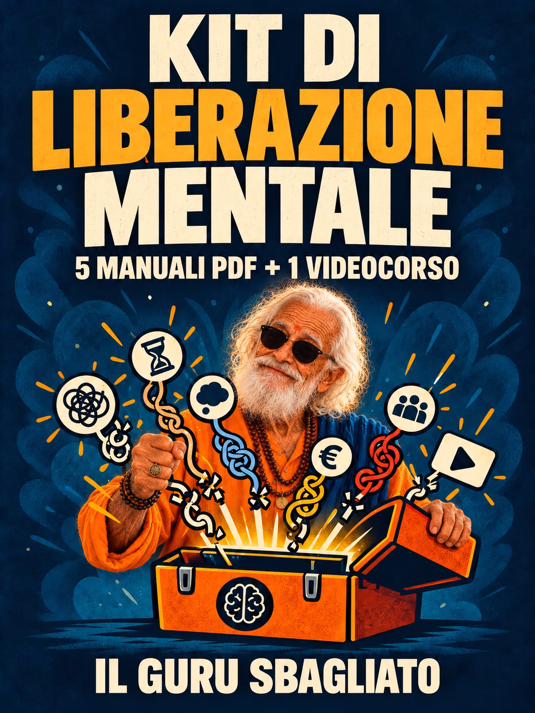 Kit di Liberazione Mentale — 5 manuali PDF e 1 videocorso del Guru Sbagliato